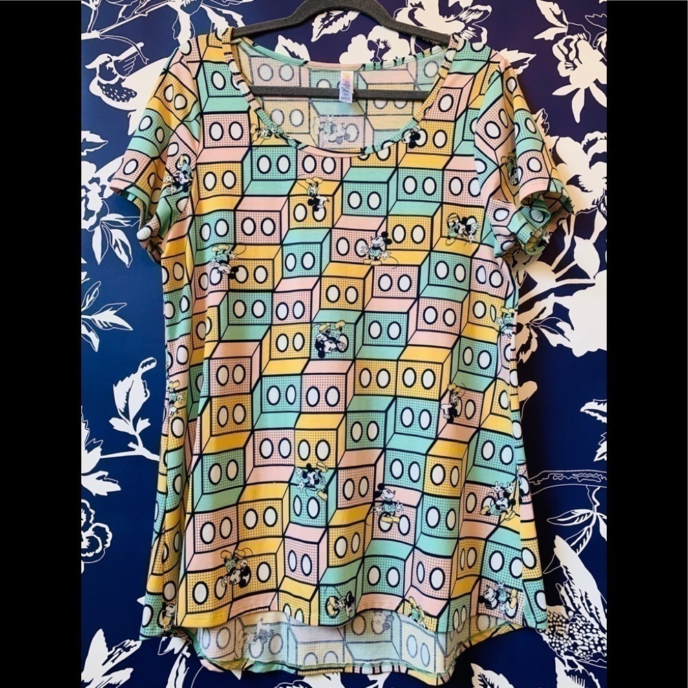Lularoe Disney Mickey Mouse Top, Size L